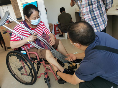 精準服務暖人心——郫都區殘聯組織開展2022年假肢、矯形器適配取型活動紀實